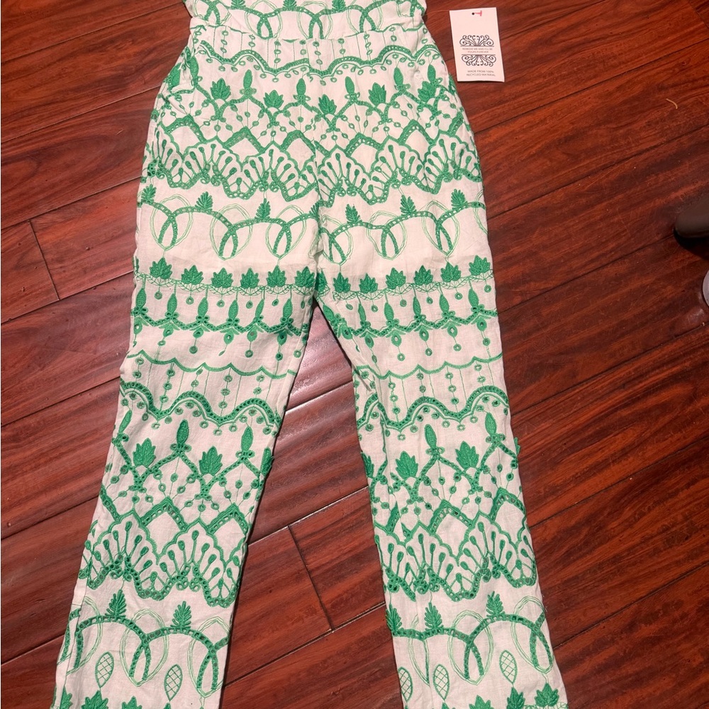 Never Fully Dressed Vibrant Green Patterned Jumps… - image 7